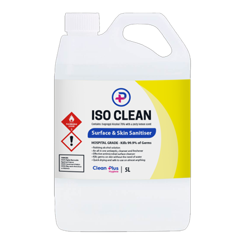 ISO CLEAN SURFACE AND SKIN SANITISER 5L