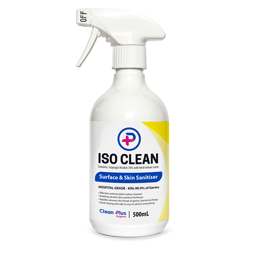 ISO CLEAN SURFACE AND SKIN SANITISER 500ML